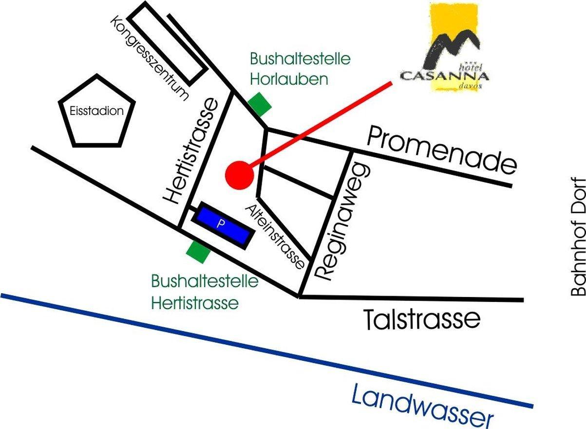 Casanna Hotel Davos City Center Εξωτερικό φωτογραφία